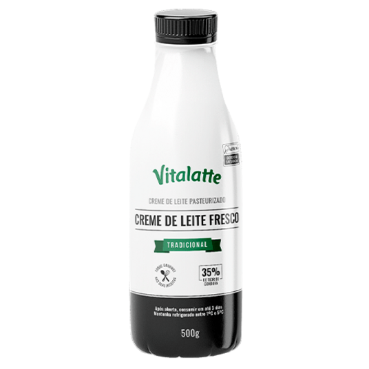 Creme de Leite Vitalatte 500g Fresco