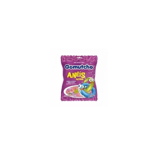 Bala de Goma Gomutcho 64g Aneis Sortido