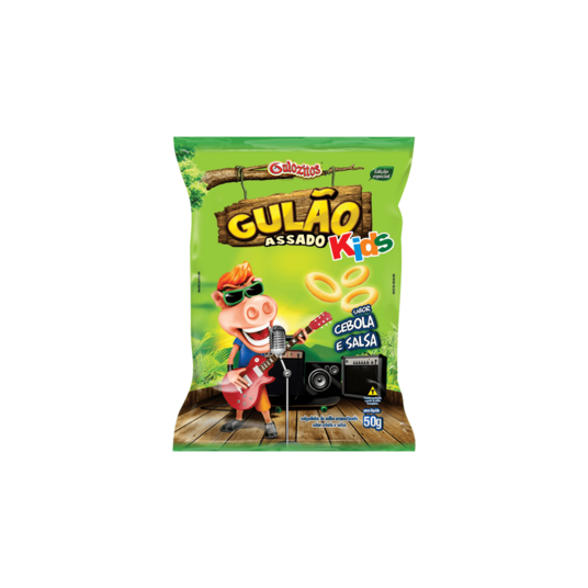 Salgadinho Gulao 50g Cebola/salsa