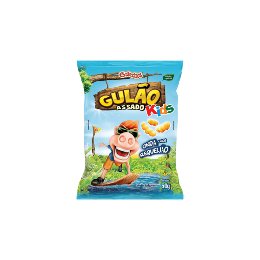 Salgadinho Gulao 50g Requeijao
