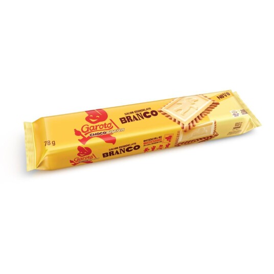 Chocobiscuit Garoto 78g Chocolate Branc