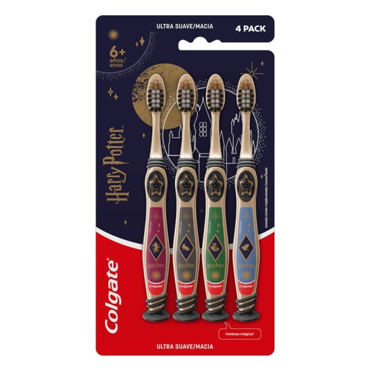 Escova Dental Inf.colgate 4un Harry Potter