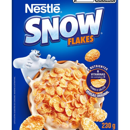 Cereal Matinal Snow 230g15% Gratis