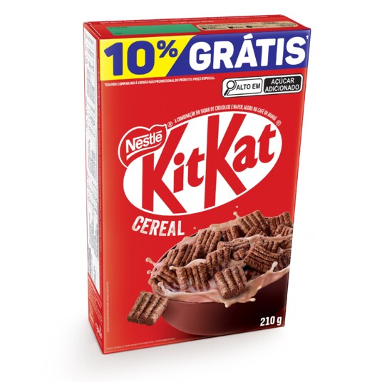 Cereal Matinal Kit Kat 210g 10% Gratis