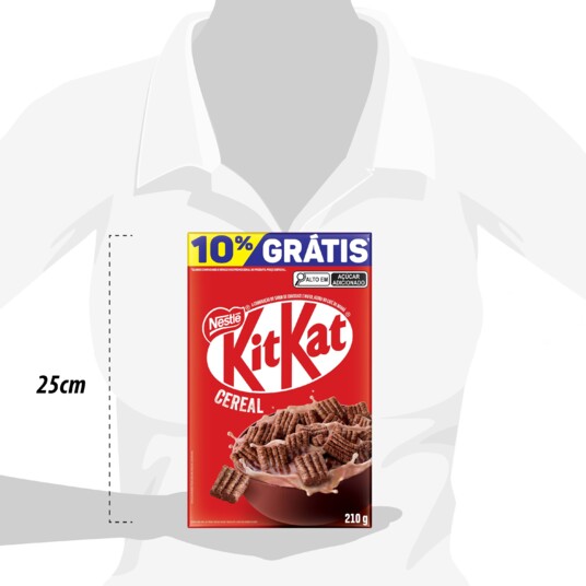 Cereal Matinal Kit Kat 210g 10% Gratis
