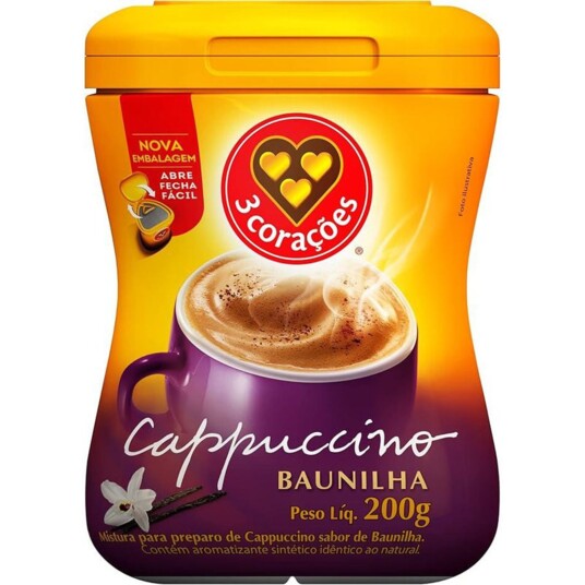 Cafe 3 Coracoes 200g Cappuc.bauni.pt