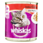 Enlatado P/gatos Whiskas 290g Carne Ao Molho