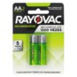 Pilha Rayovac 2un Recarregavel Aa