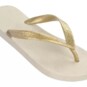 Chinelo Classica Ipanema Bege Ouro