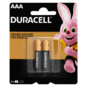 Pilha Alcalina Duracell 2un Npc Aaa