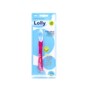 Colher de Silicone Lolly Baby Un Oce.rosa +4mes