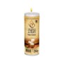 Vela Votiva Chama de Ouro 250g Branca Premium