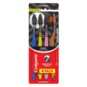 Escova Dental Colgate 4un Zig Zag Carvao