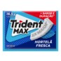 Chiclete Max Trident 16,5g Hortela