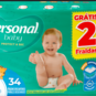 Fralda Desc.baby Prot.sec Personal Mega L34p32 G
