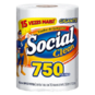 Papel Toalha Social Clean Un 750f Gigante