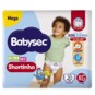 Fralda Desc.babysec Ultra Shortinho Mega 20un Xg