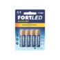 Pilha Alcalina Fortled 4un Aa
