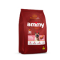 Racao P/gatos Ammy Cat 1kg Ad.cast.salmao