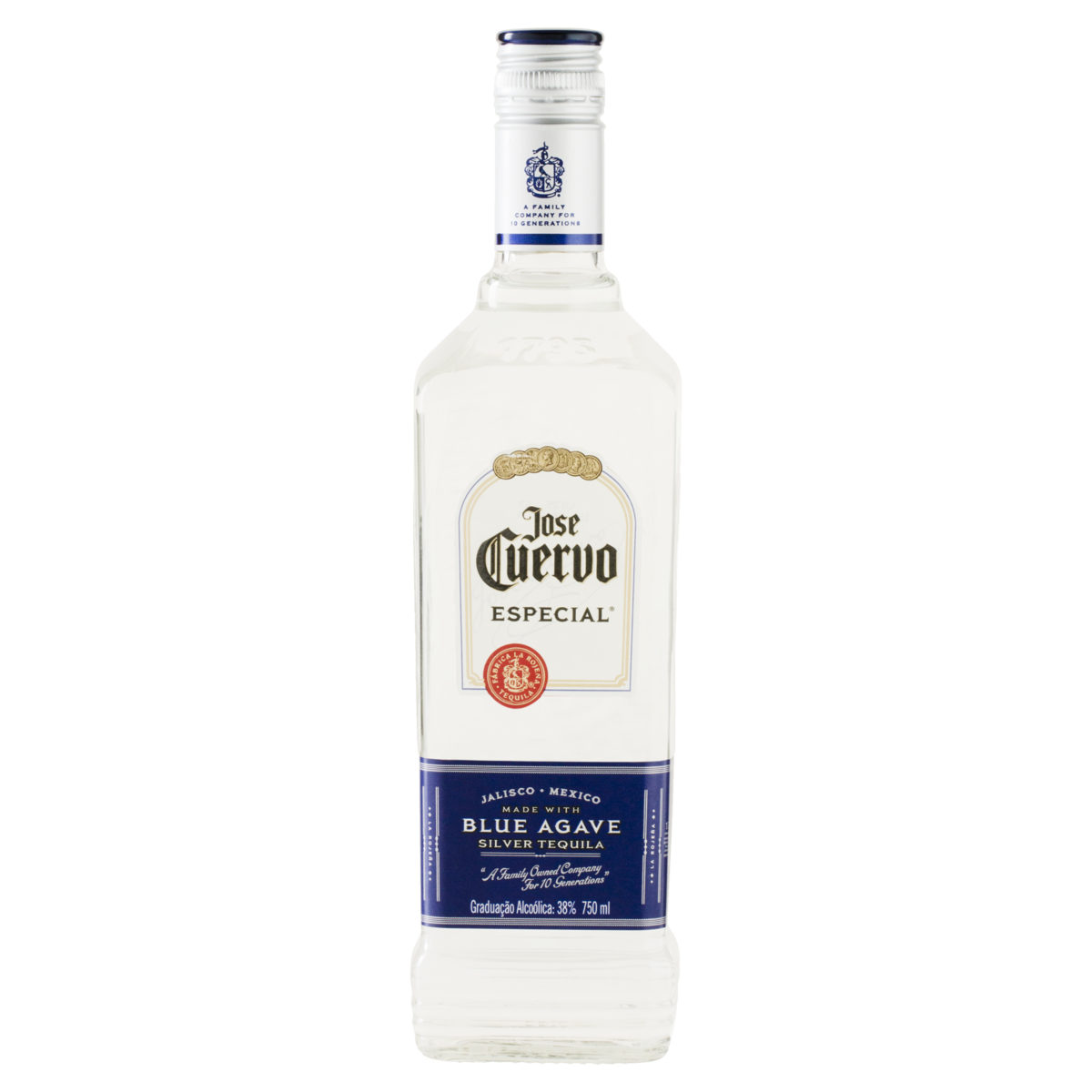 Tequila Jose Cuervo 750ml Silver é aqui na Barcelos