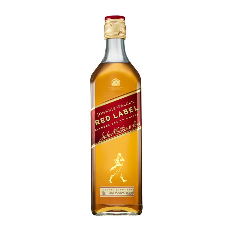 Johnnie walker ウイスキー750ml Whisky Johnnie Walker 750ml Red Label é aqui na Barcelos