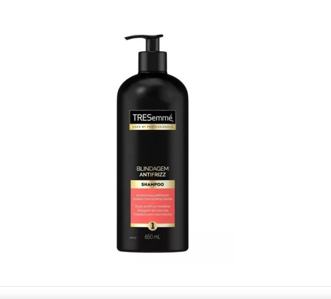 Shampoo Tresemme 650ml Blind.antifrizz é aqui na Barcelos